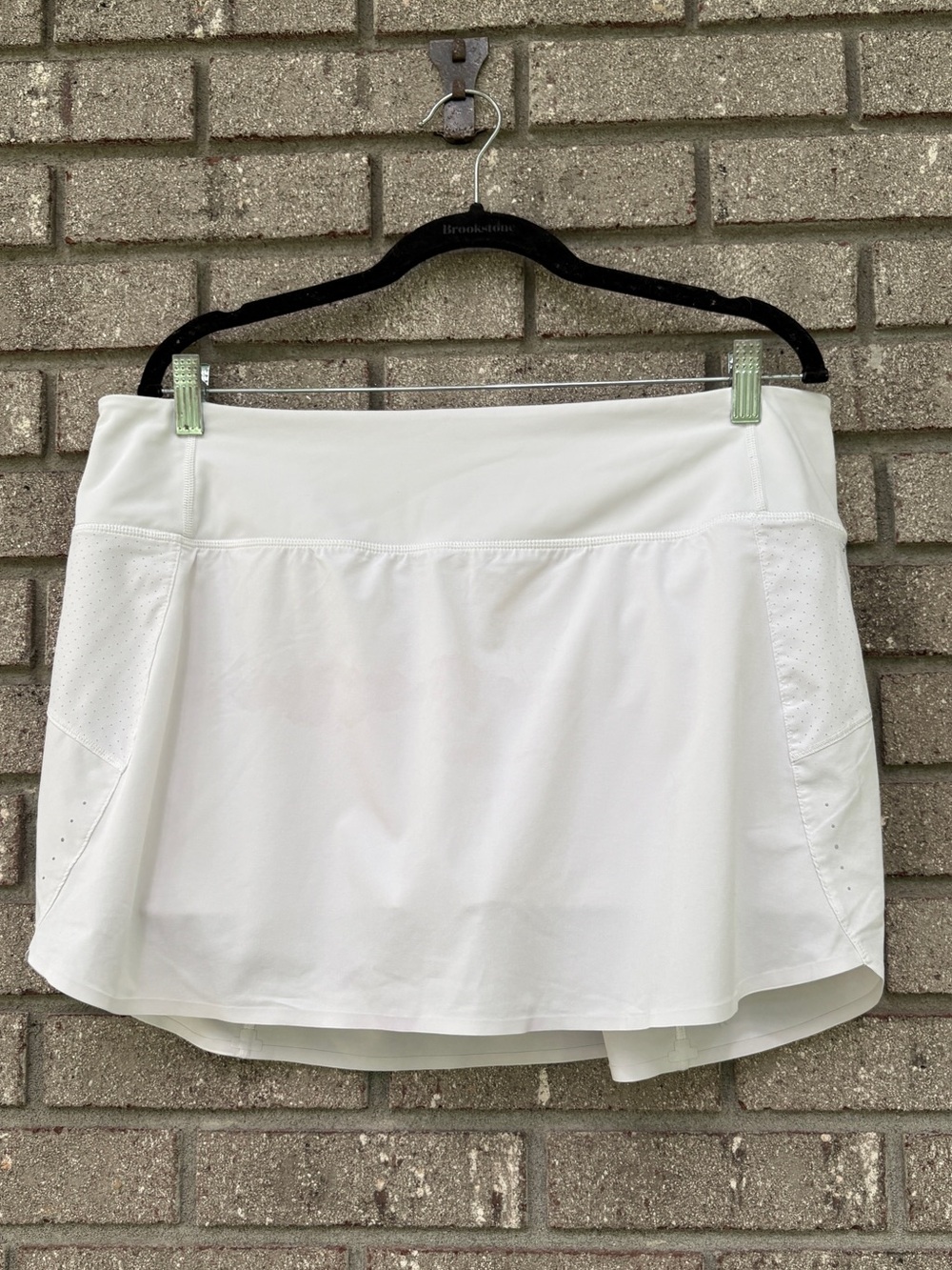ATHLETA Run With It 14" Skort White XL